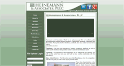 Desktop Screenshot of heinemanncpas.com